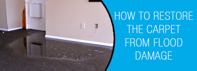 How To Restore The Carpet From Flood Damage